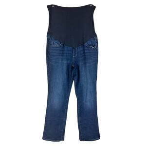 A:Glow Maternity Dark Wash Bootcut Jeans